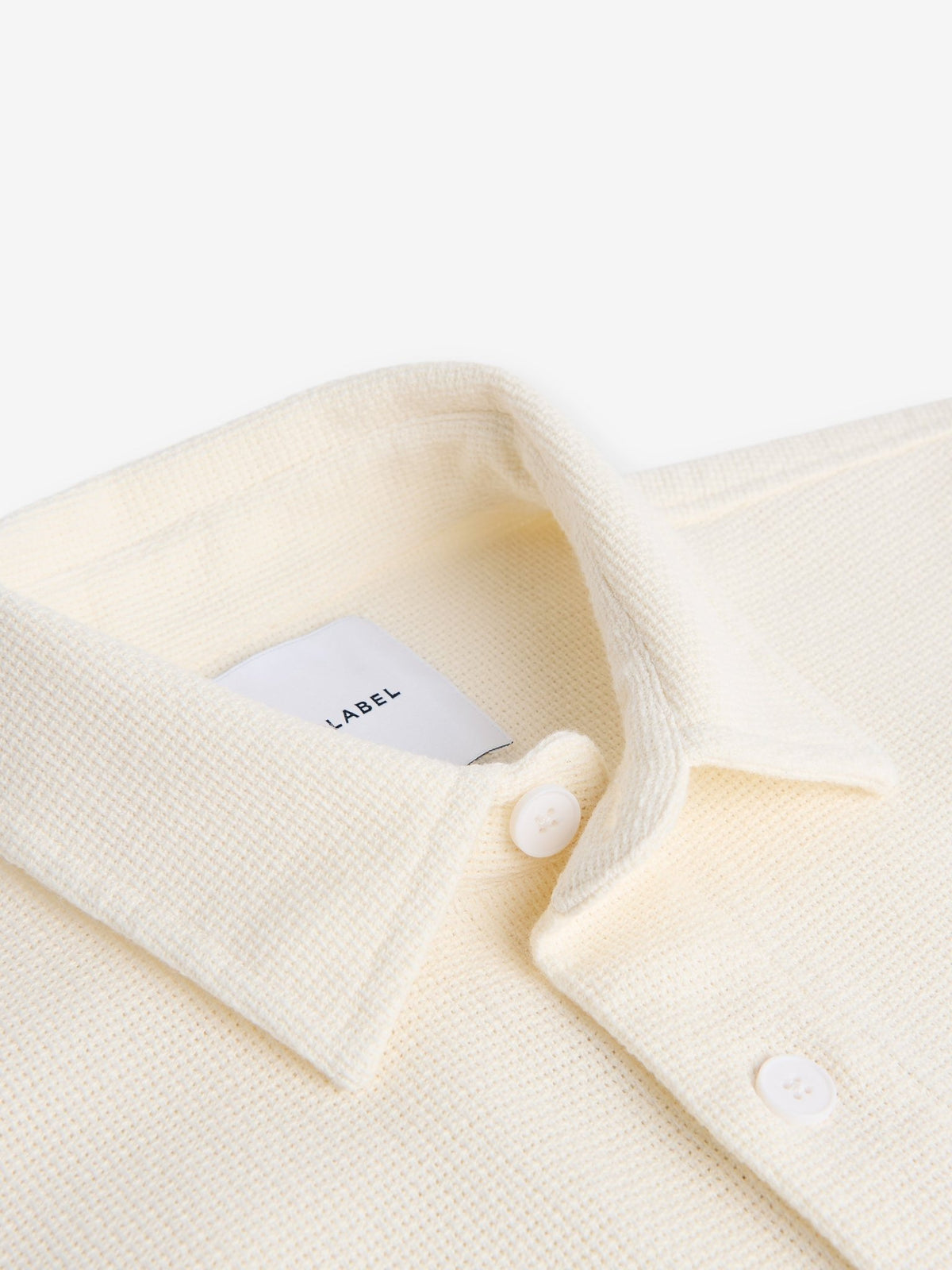 Durban Openwork Cotton Shirt – Off White - Roviane