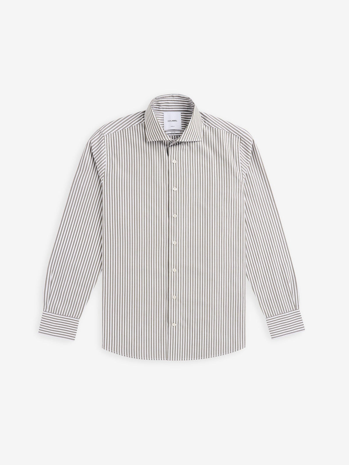 Specialist Striped Shirt – Olive - Roviane