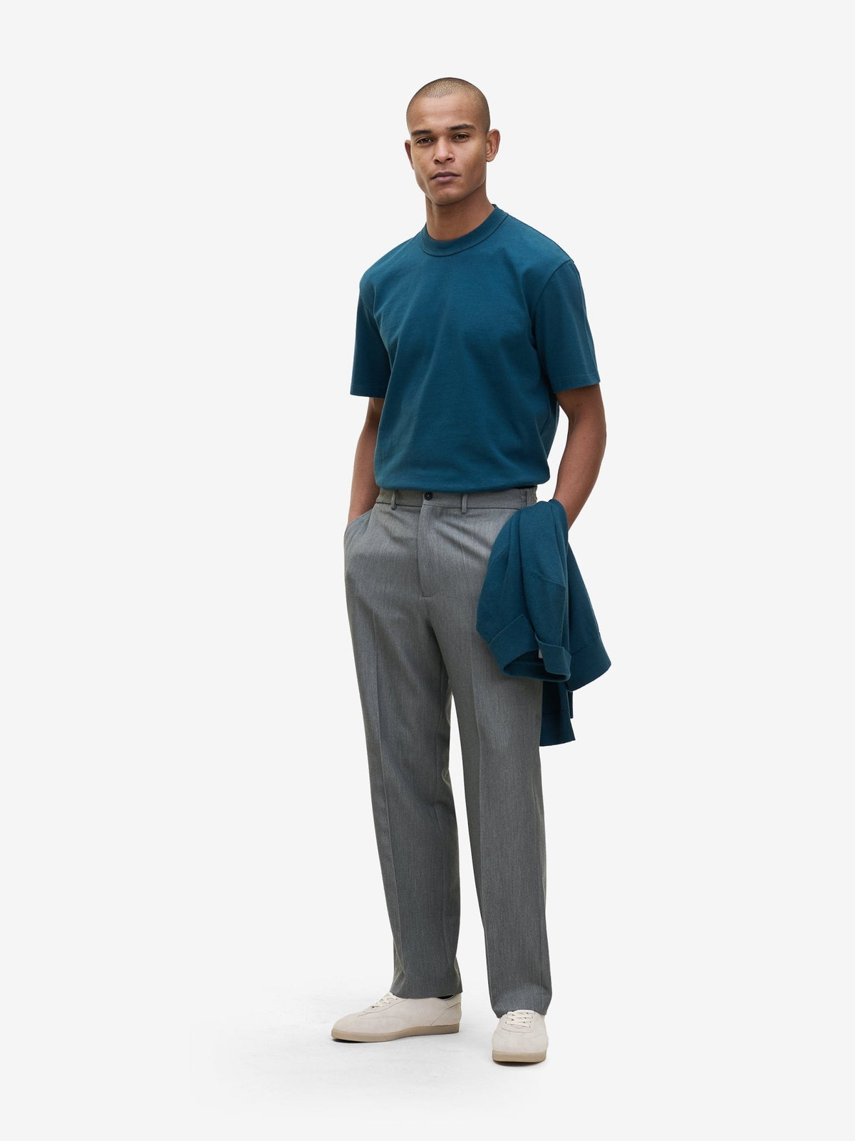 Rio Midweight T-Shirt – Deep Dive Blue - Roviane