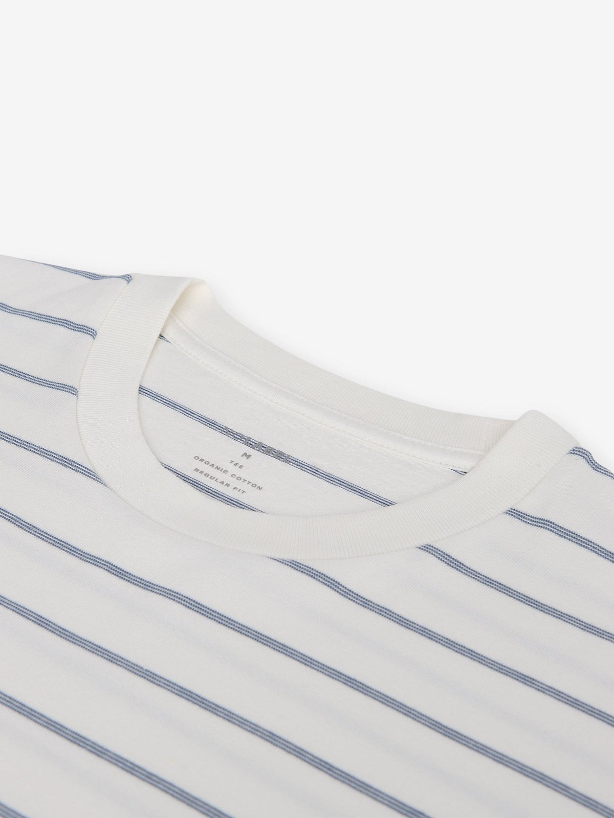 Midweight Striped T-Shirt – Flintstone Blue - Roviane