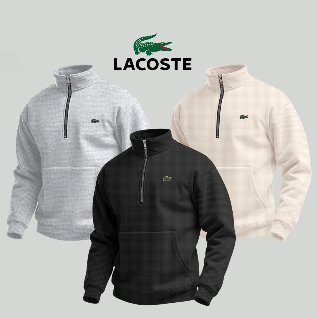 Sweat Homme LC™ – Demi-zip Premium