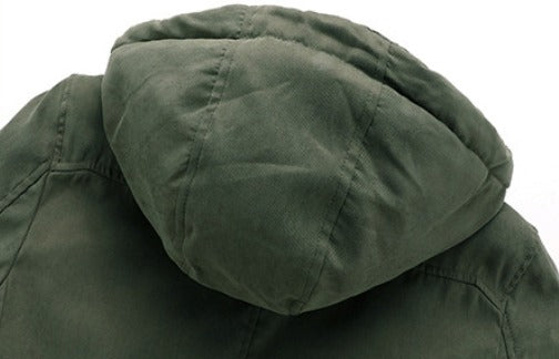 Veste d’hiver multi-poches pour homme