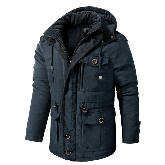 Veste d’hiver multi-poches pour homme