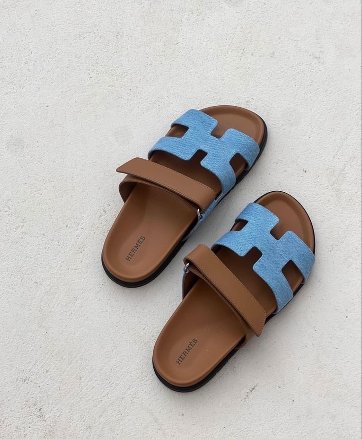 HRMS-Sandales Cuir H-Cut