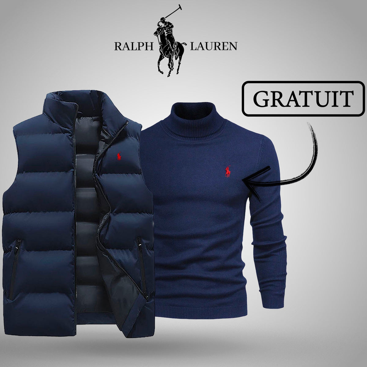 R&L™ | Gilet Signature Homme + Pull Offert 🎁 - Roviane