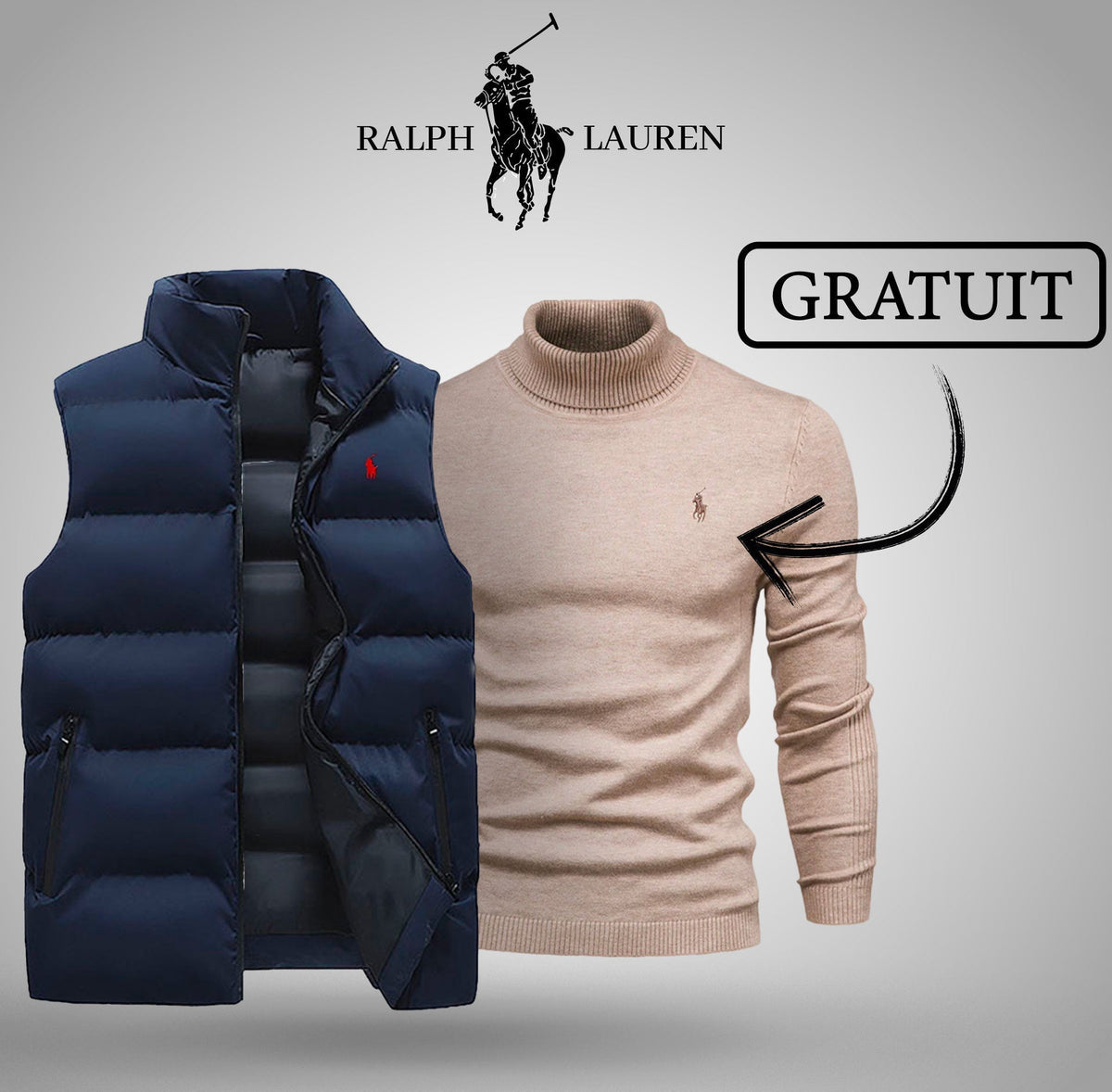 R&L™ | Gilet Signature Homme + Pull Offert 🎁 - Roviane