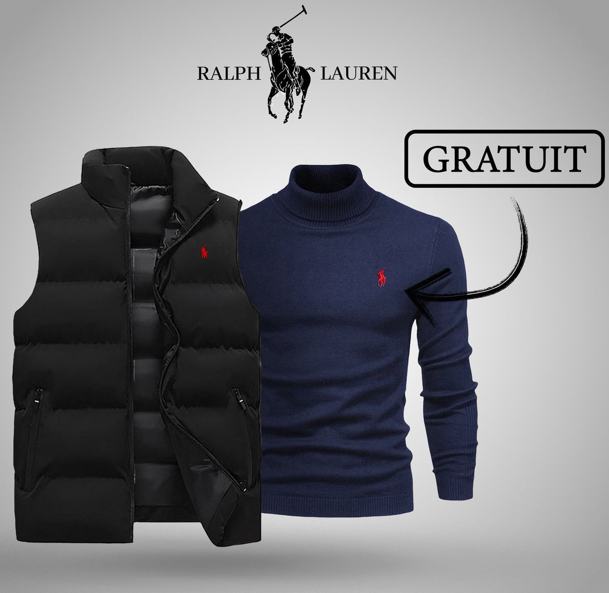 R&L™ | Gilet Signature Homme + Pull Offert 🎁 - Roviane