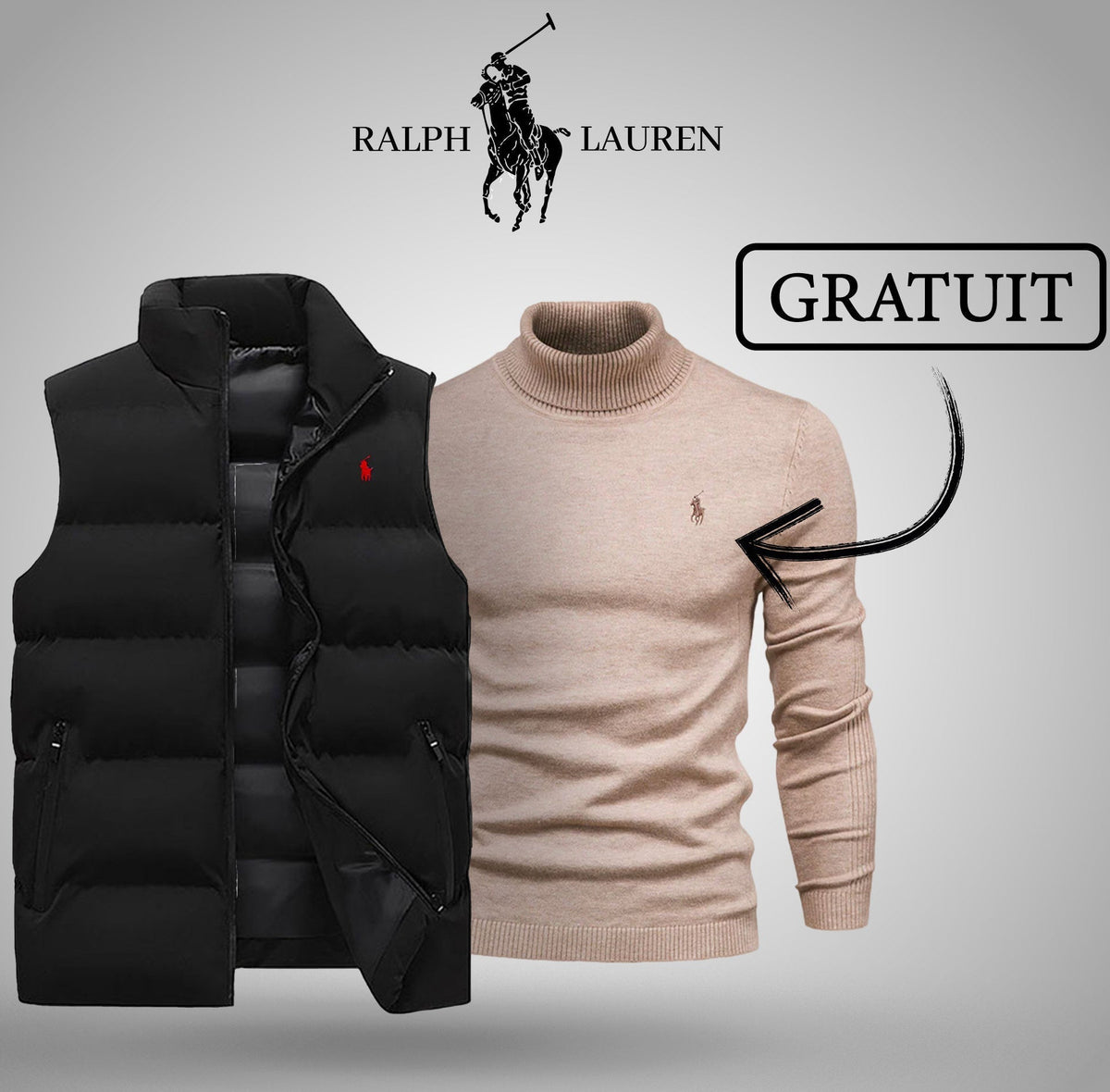 R&L™ | Gilet Signature Homme + Pull Offert 🎁 - Roviane