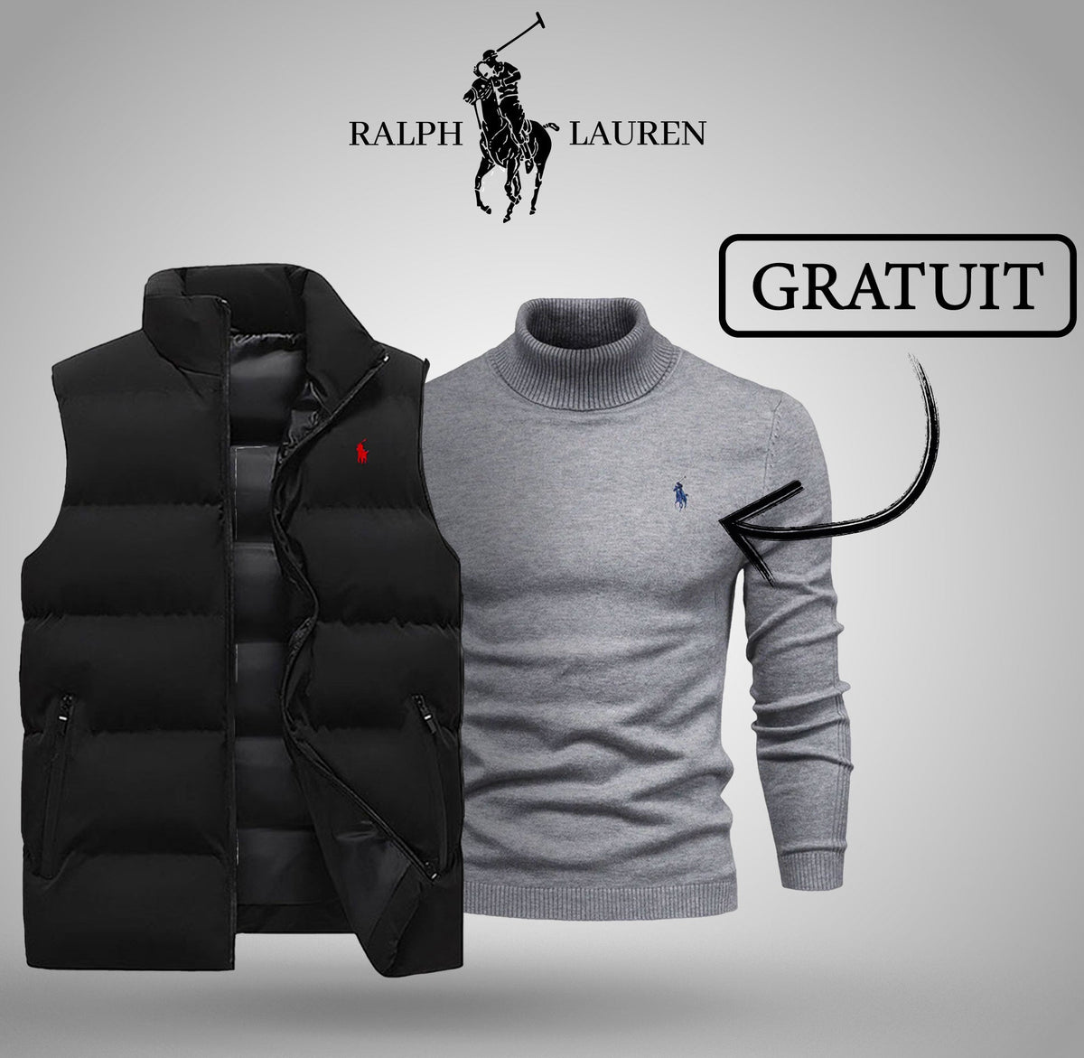 R&L™ | Gilet Signature Homme + Pull Offert 🎁 - Roviane